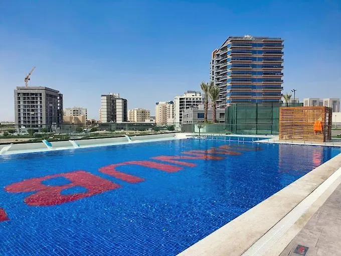 Stylish Apt With A Gym, Pool, Bbq Area, Badminton Court Dubai 0*,