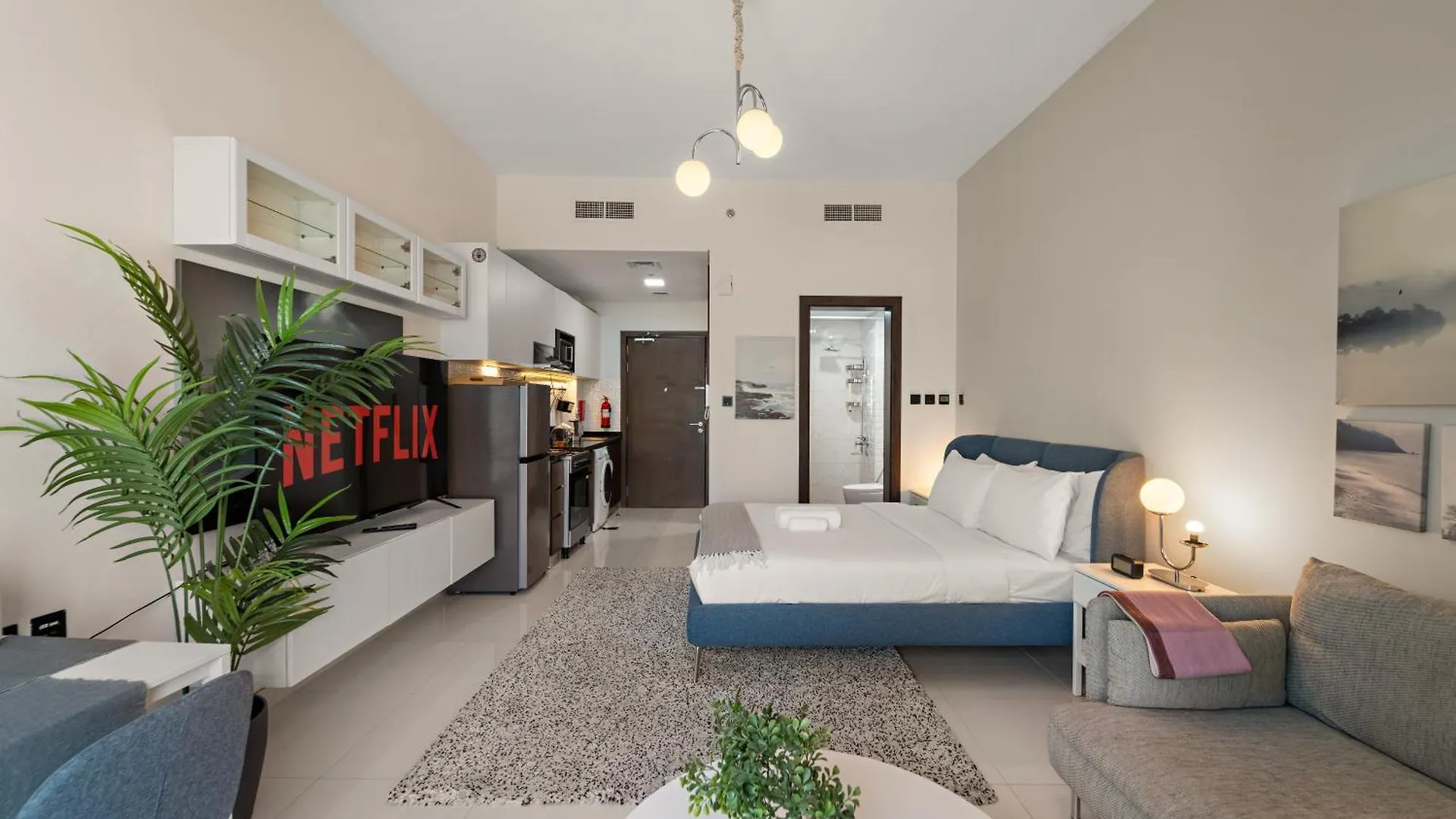 Stylish Apt With A Gym, Pool, Bbq Area, Badminton Court Dubai